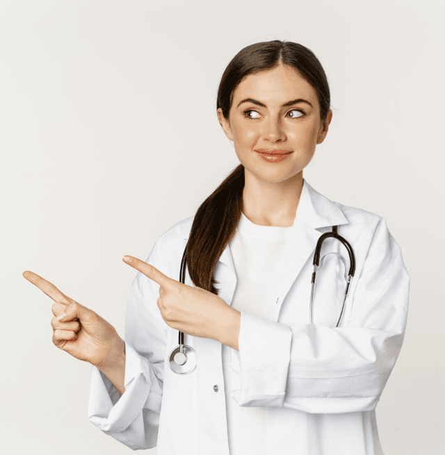 Doctor Pointing